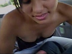 Worthy mov, though just a standard blow job. Nonnude mexican girl goes down on guy in a car. Looks like she's got experience.