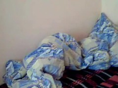 XXX webcam video of dilettante couple having sex in their bed. They have sex in missionary style and both participants are working hard to please every other